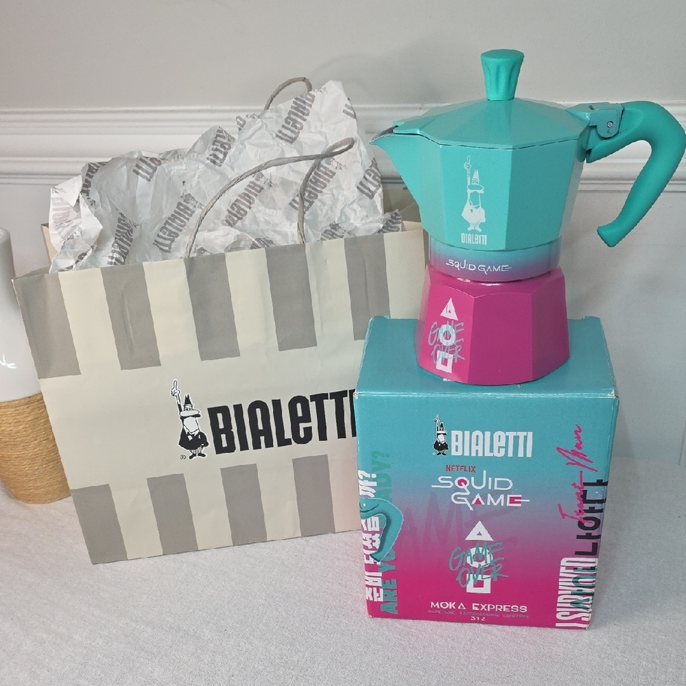 Squid Game Bialetti Moka Express Netflix